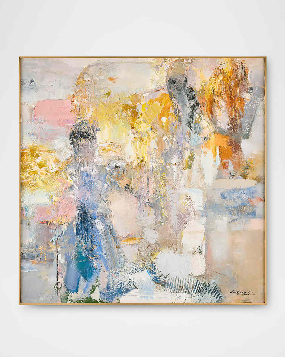 "Warm Reflections" Original Painting by LM Zhou